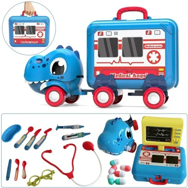 Dinosaur Inertia Truck Family Doctor Series - BW07810179-T